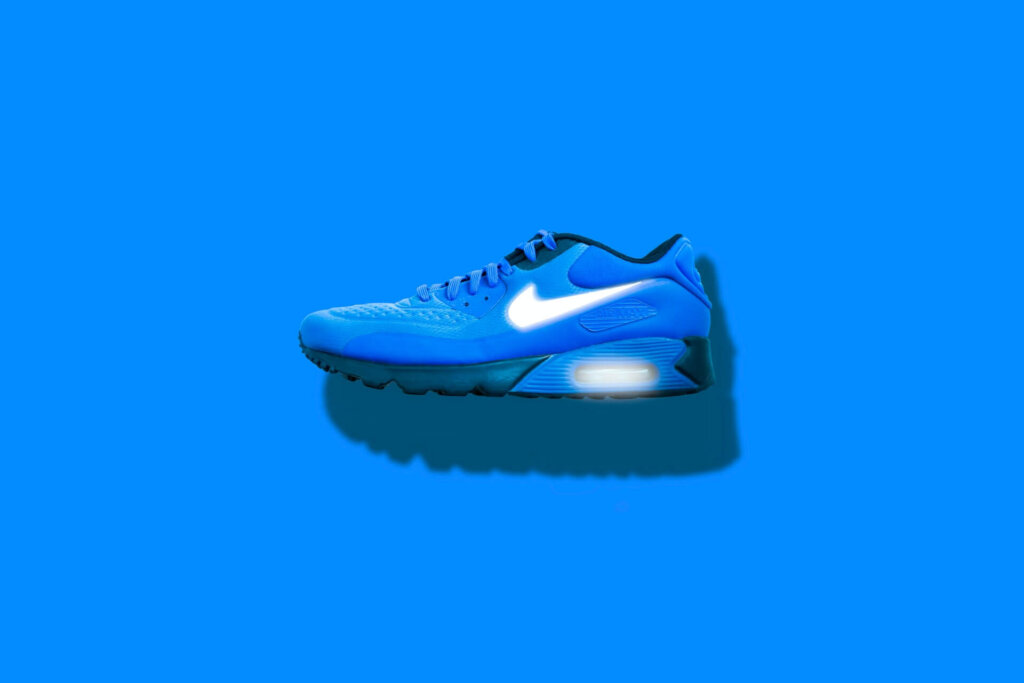 Nike Blue Running Shoe