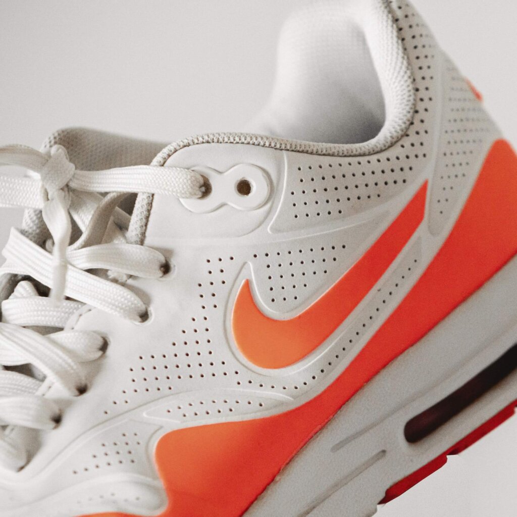 Nike Orange Running Shoe